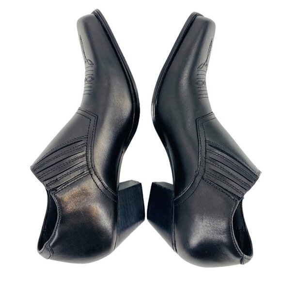 Durango Women's Vintage Leather Shoe Boot Black Sz 9.5​​​​​​​​​​​ - Picture 6 of 9